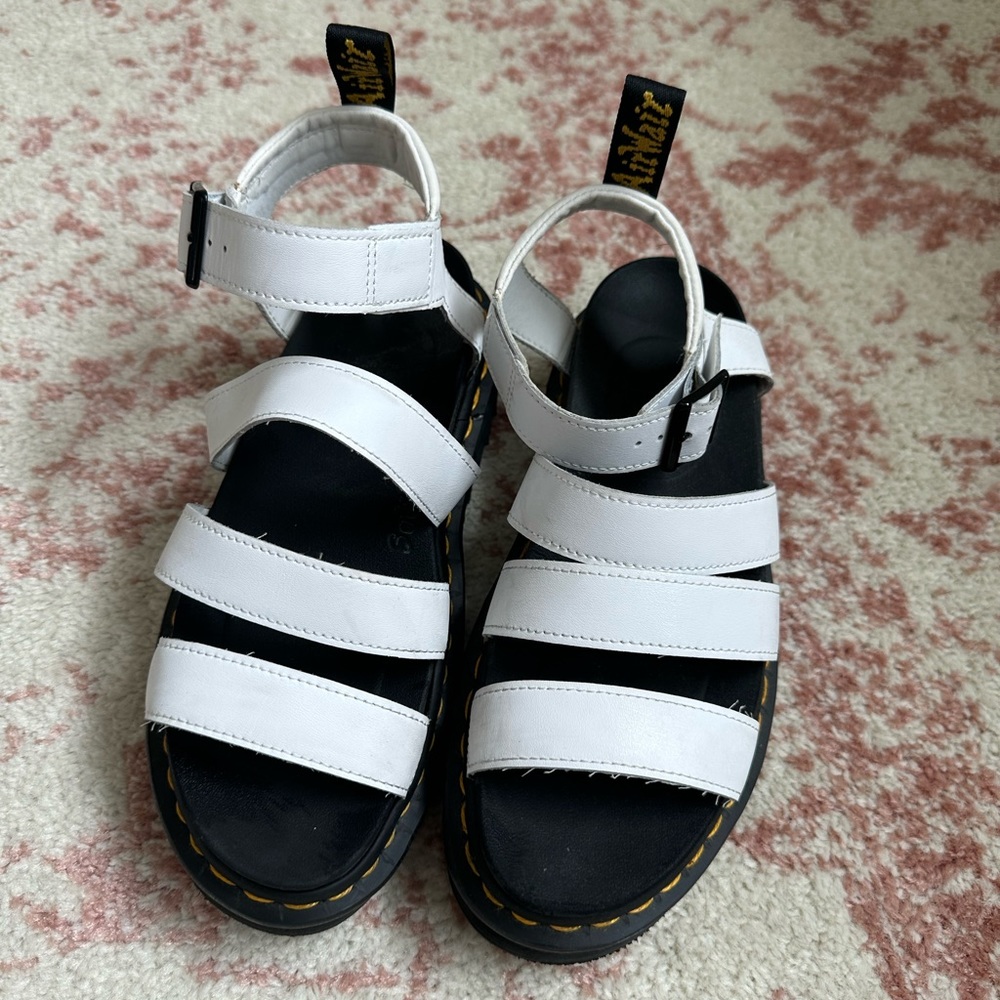 Dr. Martens Blaire Hydro Sandals - Black & White
